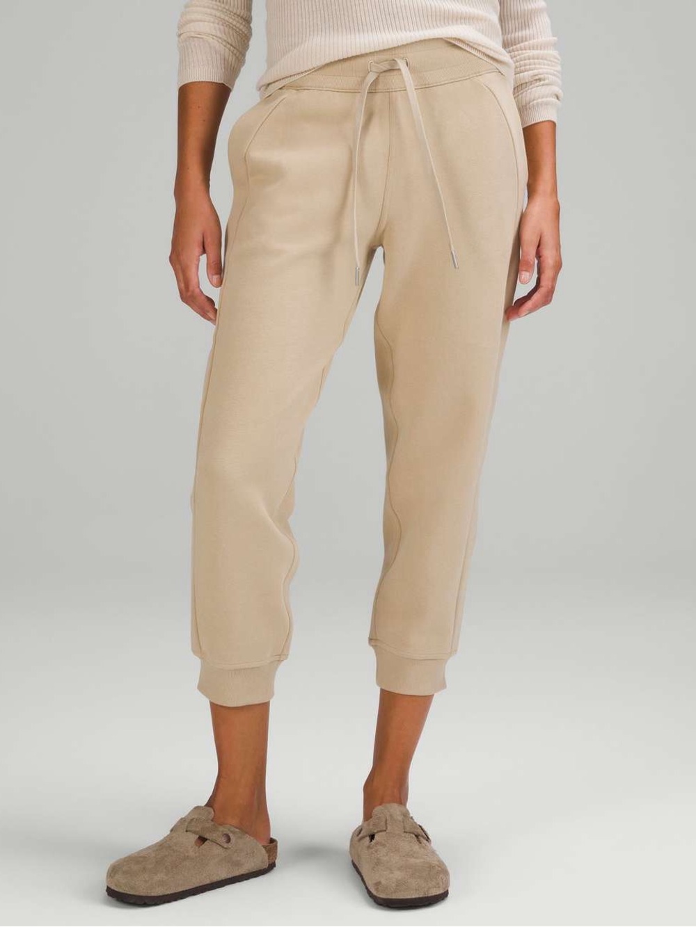 Lululemon Scuba High-Rise Cropped Jogger - Trench